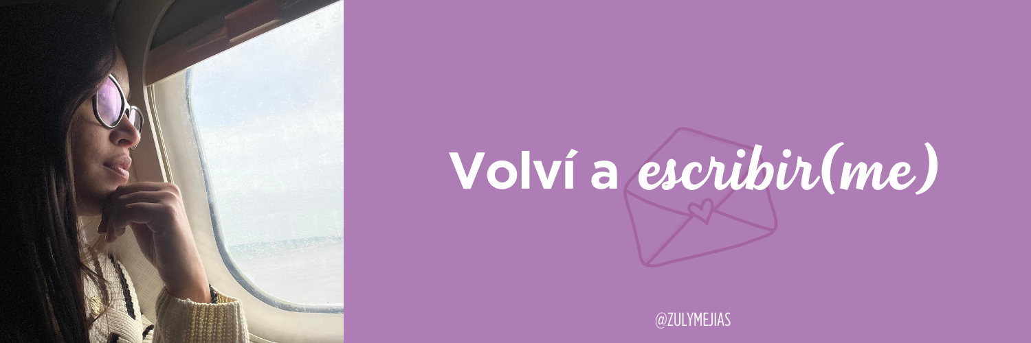 Volví a escribir(me)